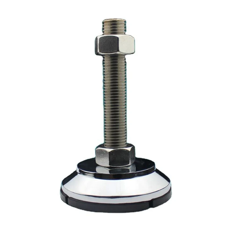O pé nivelador do equipamento industrial está facilmente danificado?